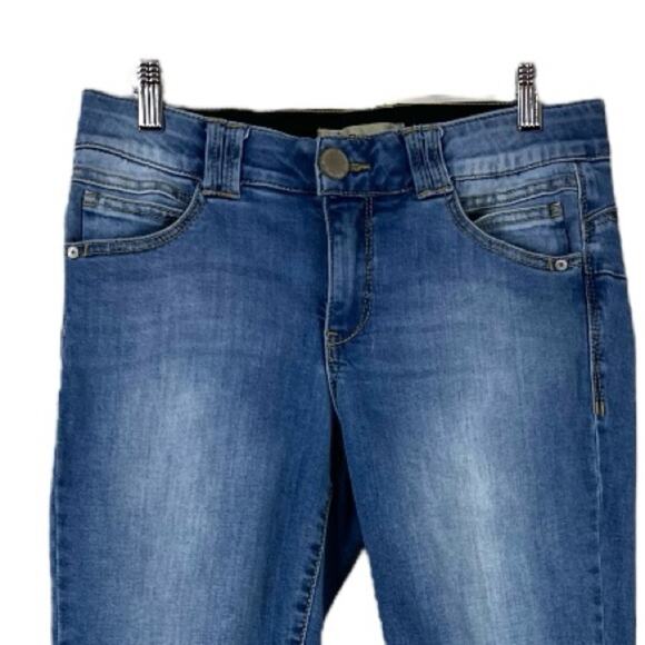 Democracy Jeans Ab Technology Skinny Ankle Mid Rise Medium Wash Women’s Size 8 - Picture 3 of 6